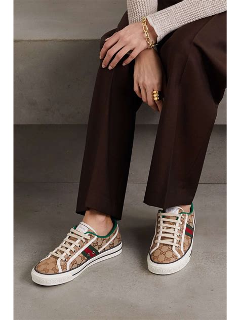 tenis gucci primeira linha|gucci tennis sneakers 1977.